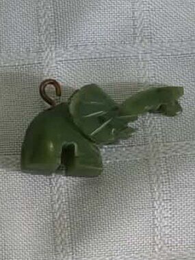 Beautiful Vintage BC Nephrite Jade Elephant